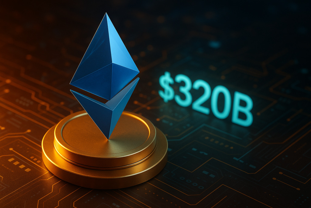 Ethereum Onchain Volume Hits $320 Billion in August – Highest Since 2021
