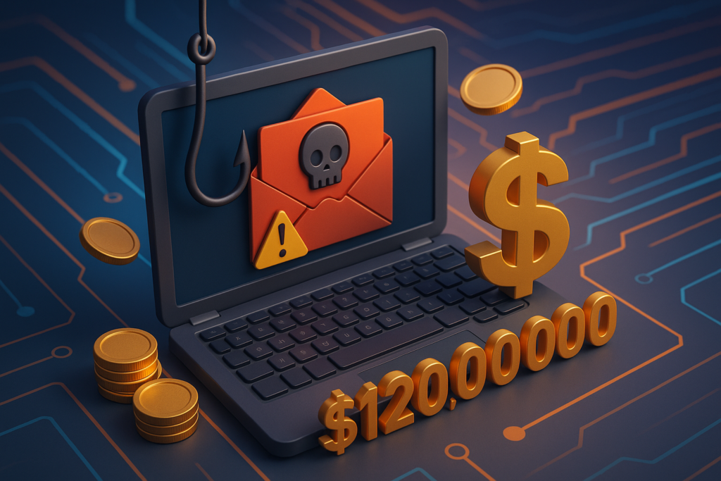 Phishing Scams Drain $12M From Crypto Users in August