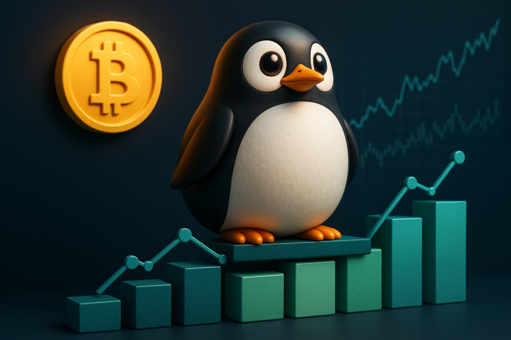 PENGU Open Interest Surges as Price Holds Key Support Levels