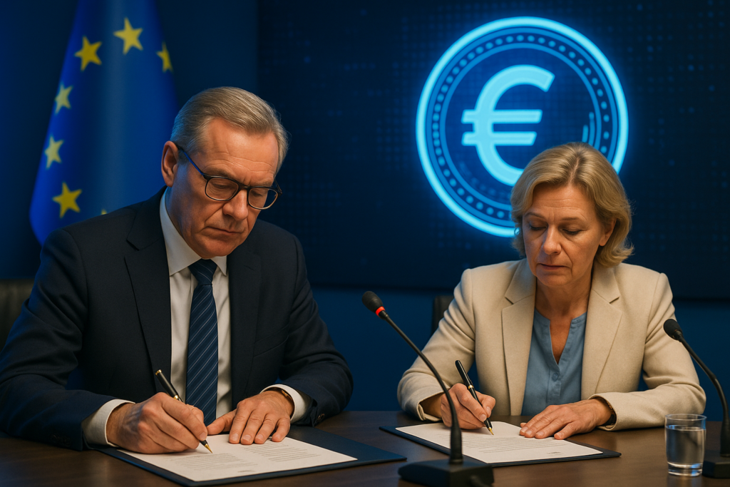 EU Finance Ministers Agree on Path to Limit Digital Euro Holdings