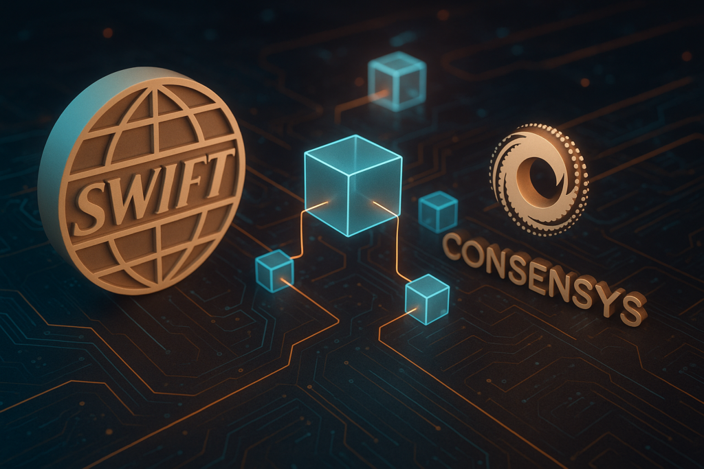 Swift Partners with Consensys to Develop Blockchain Settlement Network