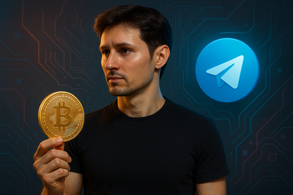 Pavel Durov Credits Bitcoin, Not Telegram, for Funding His Lifestyle