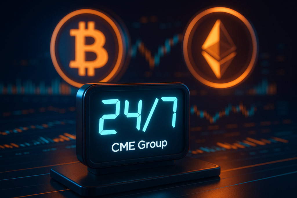 CME Group to Launch 24/7 Crypto Futures and Options Trading in 2026