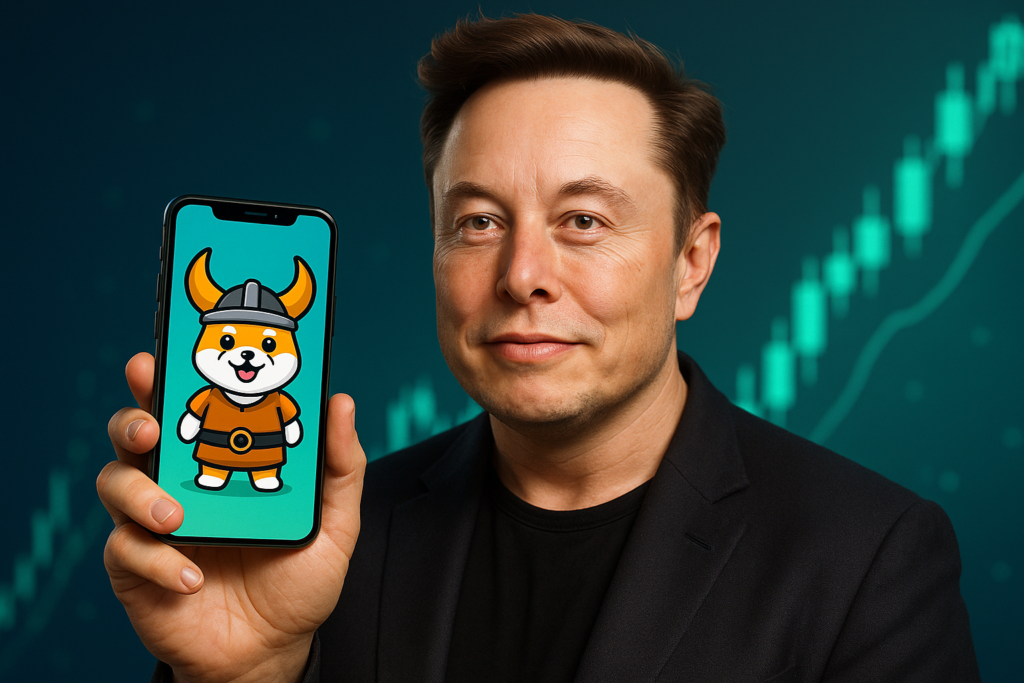 Elon Musk’s Floki Post Sparks 29% Rally in Memecoin Market