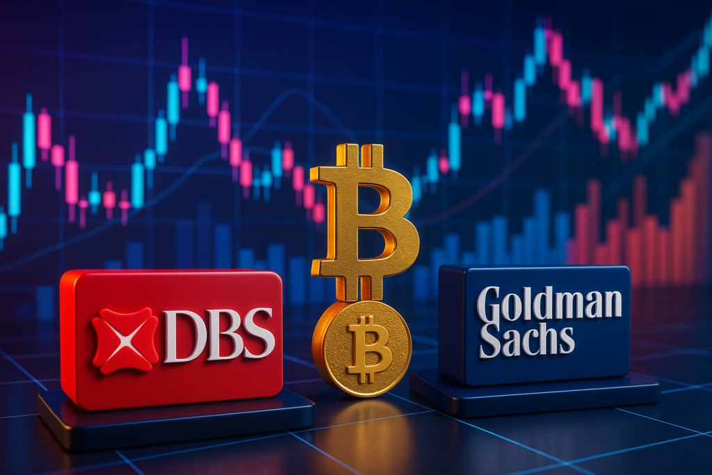DBS and Goldman Sachs Complete First Interbank Crypto Options Trade