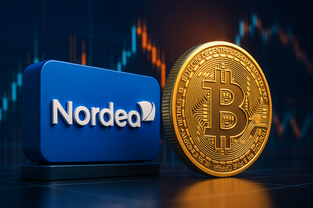 Nordea Bank Reverses Course on Crypto, to Launch Bitcoin ETP in December