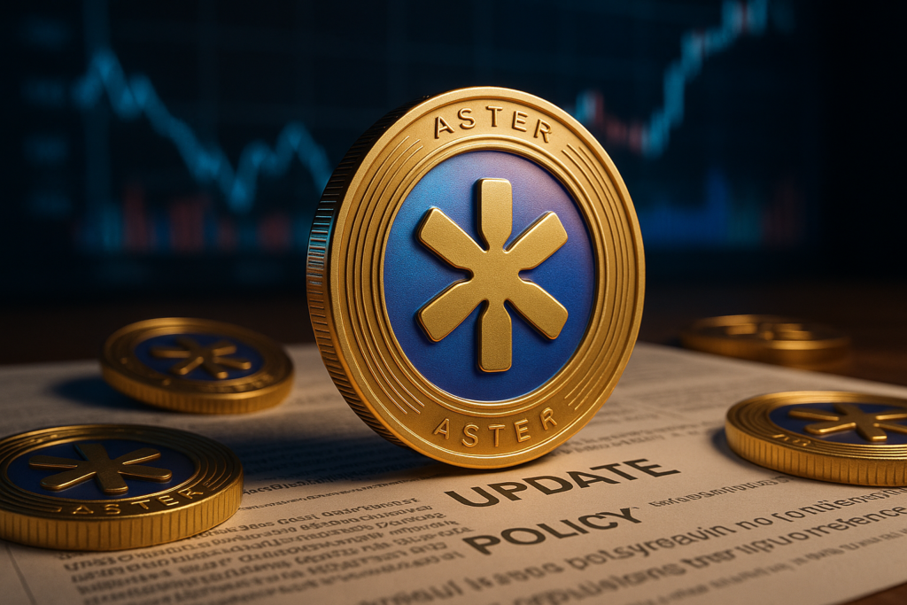 Aster Tokenomics Update Sparks Debate as Project Reaffirms No Policy Change
