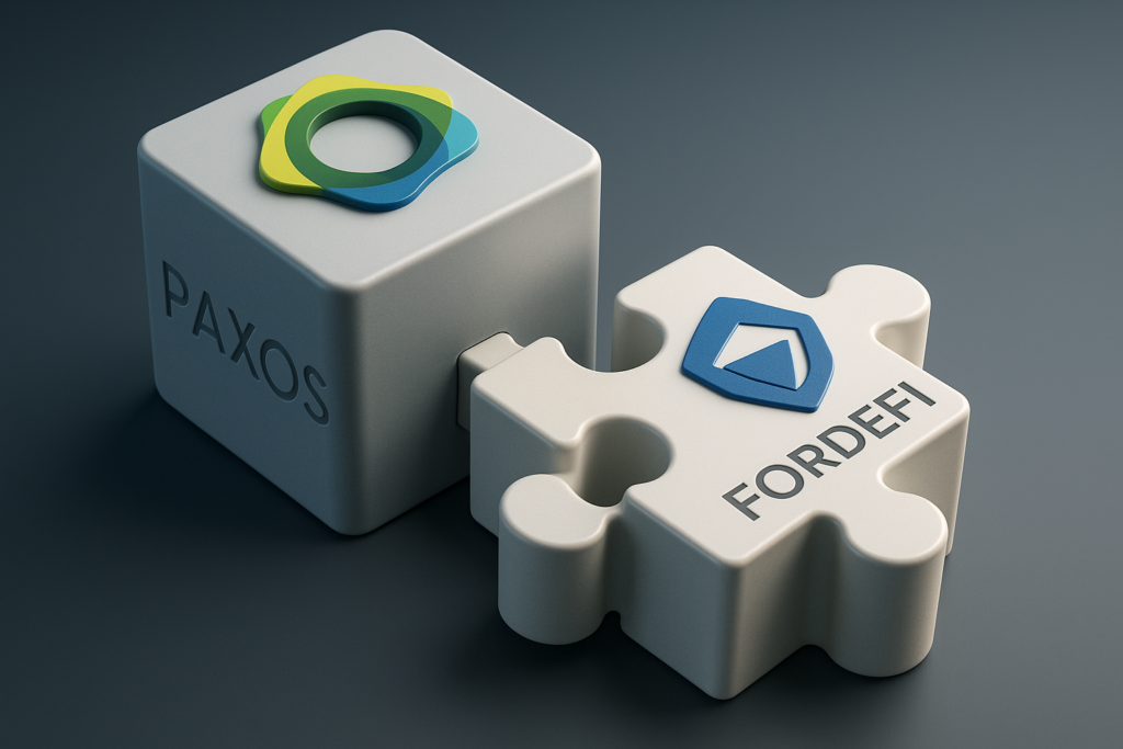 Paxos Acquires Fordefi to Strengthen Stablecoin and Tokenization Infrastructure