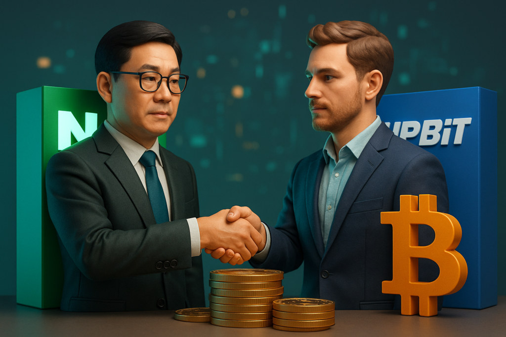 Naver Financial Seals Merger With Upbit Operator Dunamu in Landmark $10.2B Deal