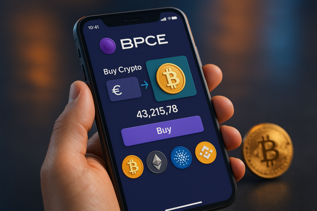 BPCE Set to Launch In-App Crypto Trading for Millions of French Customers
