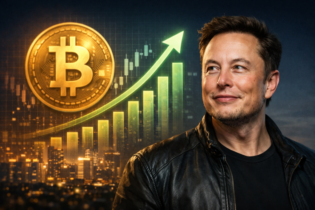 Bitcoin Optimism Grows as Elon Musk Signals Double-Digit Economic Growth