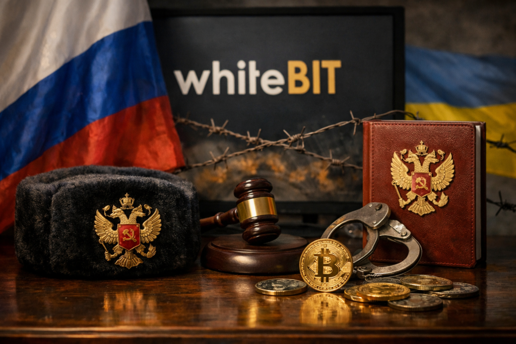 Russia Declares WhiteBIT Crypto Exchange “Undesirable” Over Ukraine Support