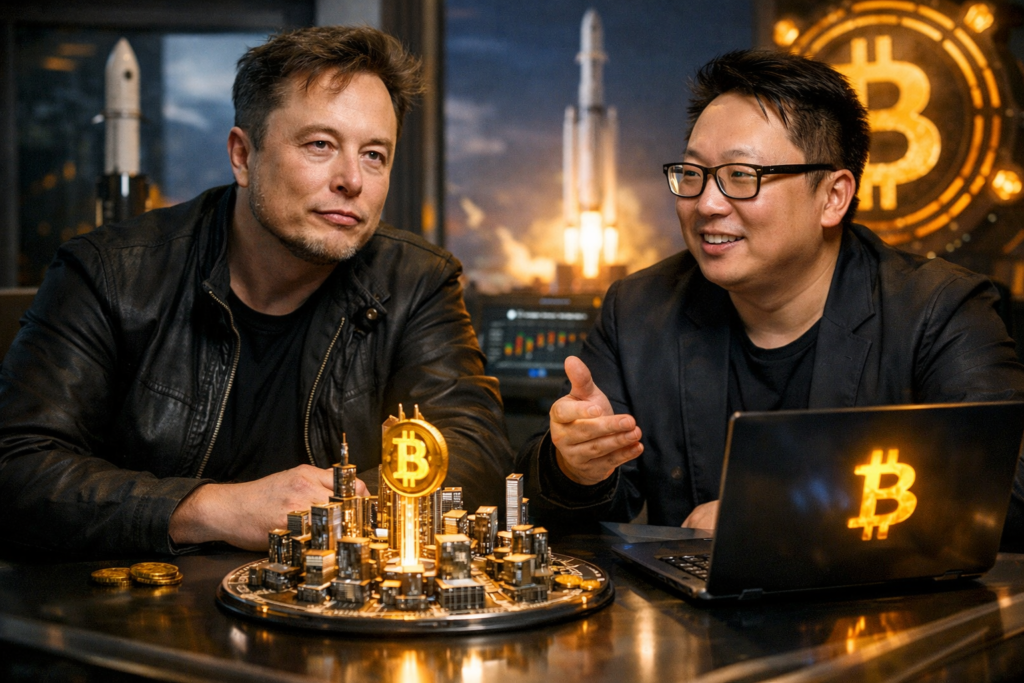 Samson Mow Predicts Elon Musk’s Major Bitcoin Push in 2026