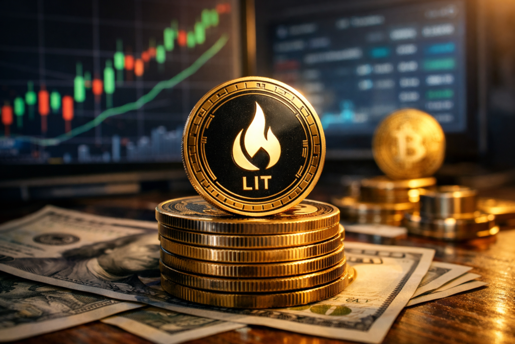 LIT Token Jumps 14% as Onchain Data Signals Potential Buyback Activity