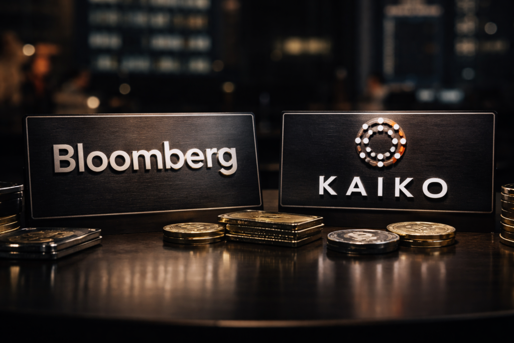 Bloomberg and Kaiko Bring Licensed Financial Data Onchain to Support $25B Tokenized Asset Market