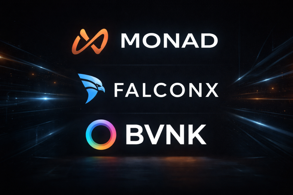 Monad Hires Former FalconX, BVNK and Optimism Executives to Drive Institutional Growth