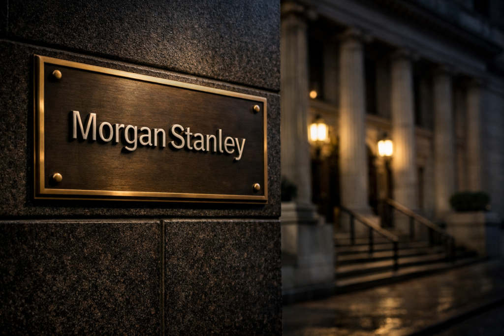 Morgan Stanley Seeks OCC Bank Charter to Expand Crypto Custody Services