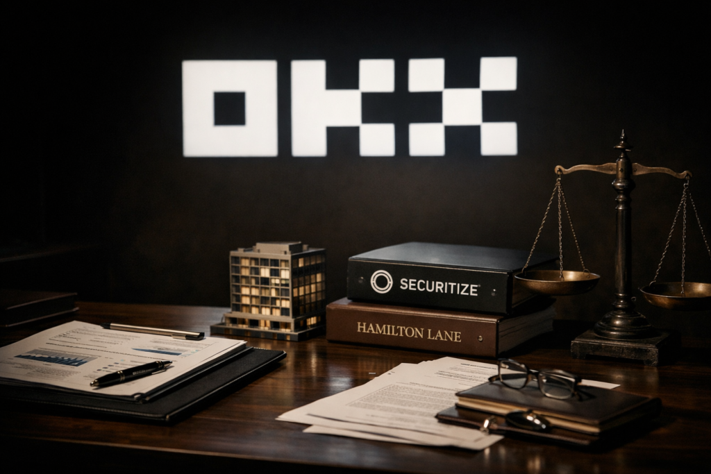 OKX Ventures Backs RWA Stablecoin With Securitize and Hamilton Lane