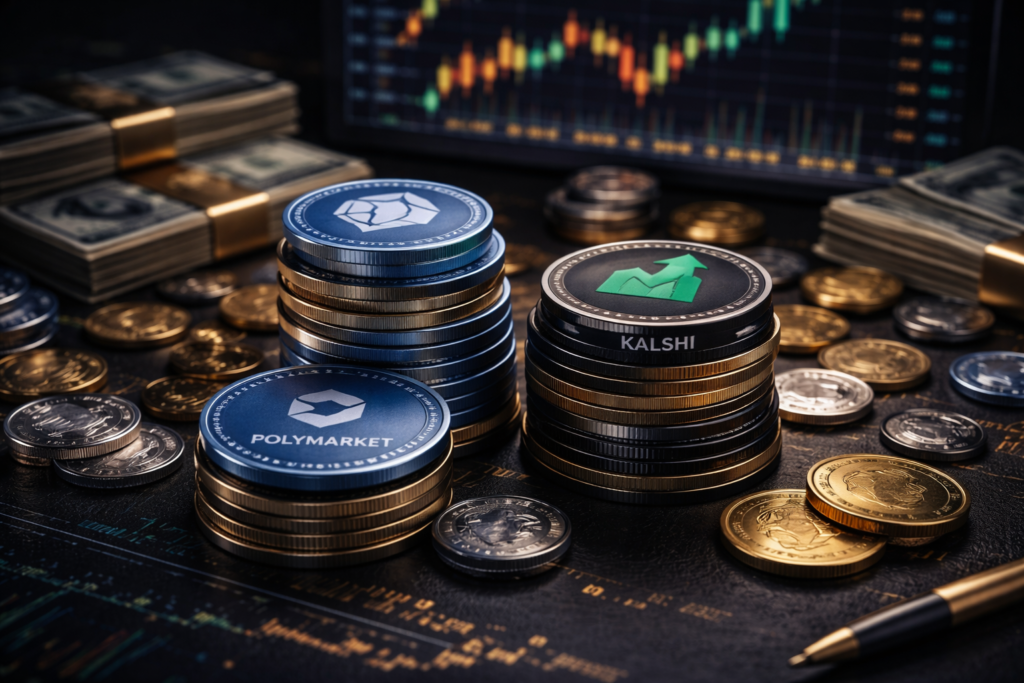 Polymarket and Kalshi Compete With Grocery Giveaways Amid Prediction Market Growth