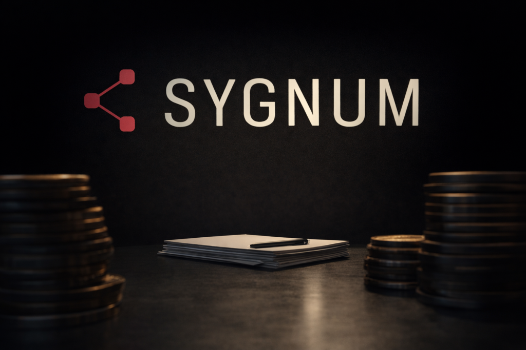 Sygnum Targets $100B Corporate Crypto Treasury Market With New Asset Management Service