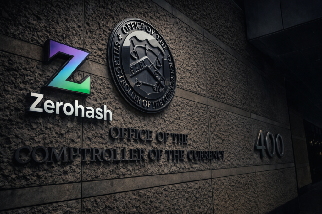 Zerohash Seeks US National Trust Bank Charter as Crypto Firms Target Federal Licenses