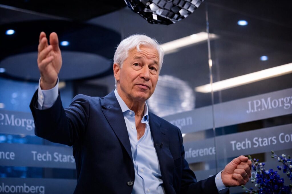 JPMorgan CEO Jamie Dimon Warns of Rising Blockchain and Stablecoin Competition